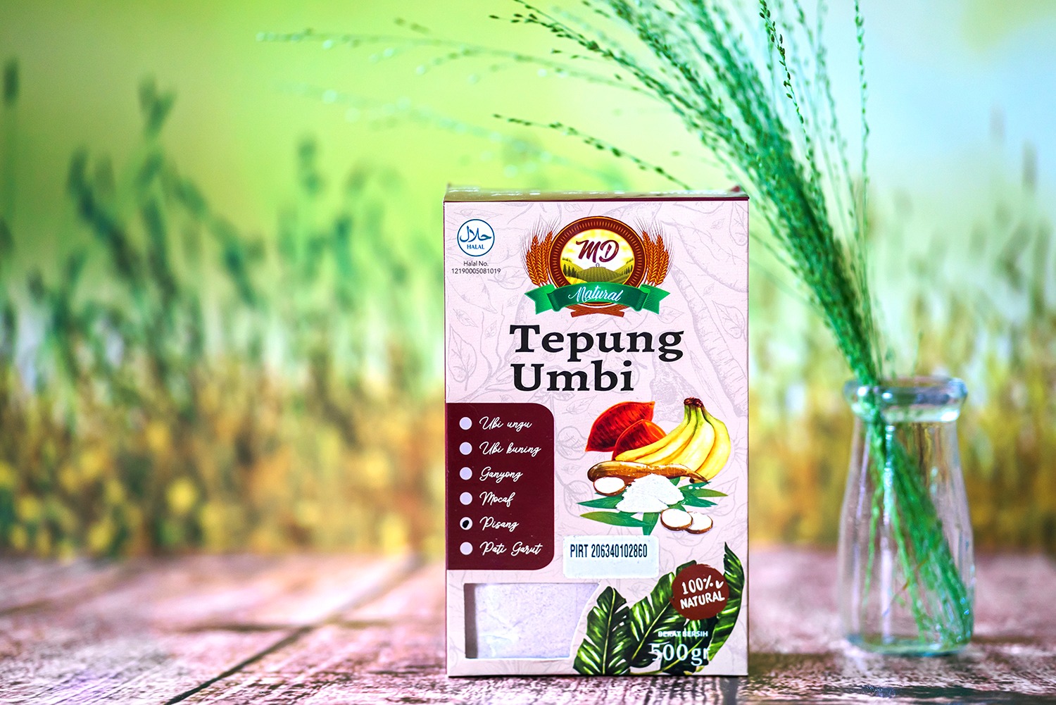MD NATURAL TEPUNG PISANG