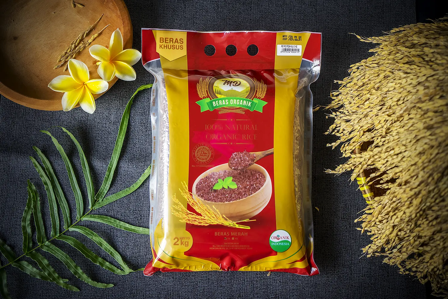 5 Ciri-Ciri Beras Merah Asli dan Cara Memeriksanya!